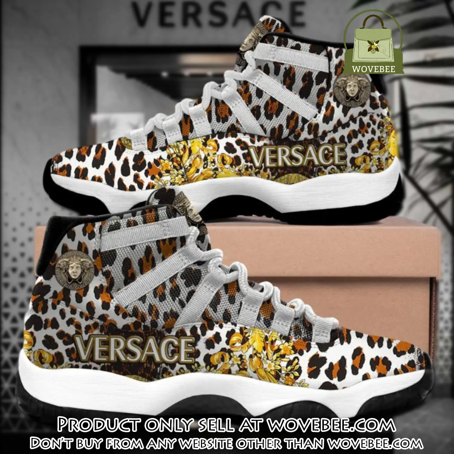 Gianni versace leopard air jordan 11 sneakers shoes hot  for men women wvb4342927